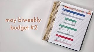 MAY 2019 BIWEEKLY BUDGET #2 | $1000 TO DEBT