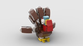 MOC LEGO Turkey speed build in 4K