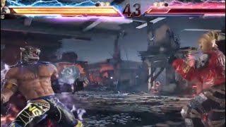 Strong paul vs king Tekken 8 Paul phoenix 1 hp comeback.