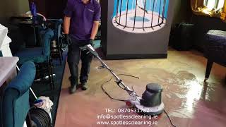 Floor cleaning by Spotless Cleaning