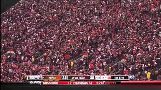 Virginia Tech Hokies vs. Miami Hurricanes: Final 6 Minutes (10-8-2011)