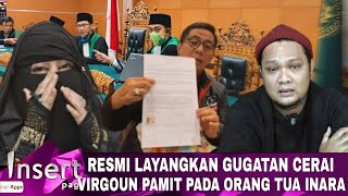 HARI INI || PECAH TANGIS VIRGOUN RESMI LAYANGKAN GUGATAN CERAI PADA INARA RUSLI DIDEPAN KELUARGANYA