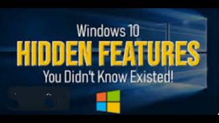 10 Hidden Features in Windows 10 That You Should Know About"#windows10