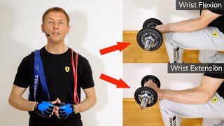 Top 6 Forearm Exercises with Resistance Bands | Build Strong Wrists, Bigger Forearms & Grip Strength