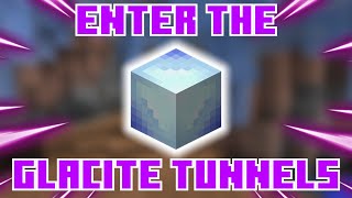 How to get to the NEW Glacite Tunnels (Hypixel Skyblock)