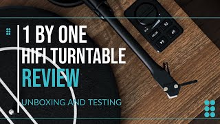 1 BY ONE Turntable HiFi System // Testing and Review!