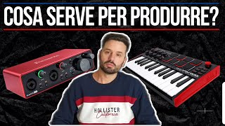 Cosa serve per produrre musica elettronica? Come diventare producer.