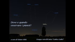 Live stream di Gruppo Astrofili Salese