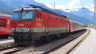 Partenza ÖBB 1144 274 da San Candido