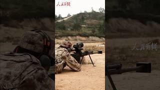 Big Sniper" live ammunition shooting scene #shorts #soothing #sniper #military #army