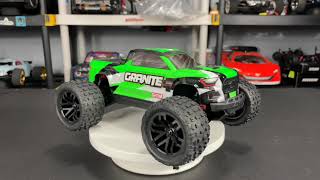 1/18 GRANITE GROM MEGA 380 BRUSHED 4X4 MONSTER TRUCK RTR display  | #ARRMA #GROM