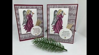 Adventskalender 2021 ~Nr. 22 ~ Weihnachtlicher Engel ~ Engelsgrüsse ~ Stampin'UP!