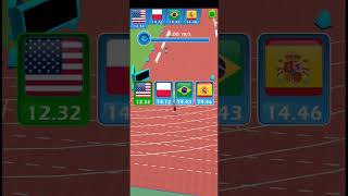 100m Dash - Summer Sports Games #shorts #games