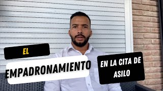 ¿Debo presentar empadronamiento en mi cita de protección internacional? (Asilo político)