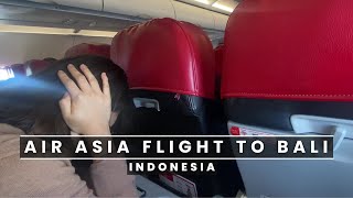 Strange Noise In Cabin During Air Asia Flight (Kuala Lumpur to Bali)