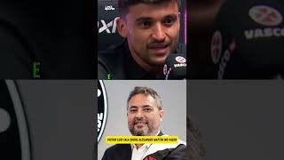 Victor Luís fala sobre o Alexandre Mattos no Vasco #vasco #alexandremattos #futebol