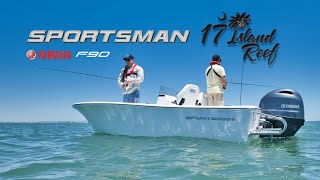 Sportsman Island Reef 17 Side Console Powered By Yamaha F90 4-Stroke Outboard