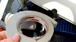 Restoring freon air conditioner mold cleaning, close gaps