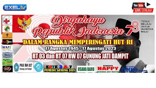 PANGGUNG WARGA GUNUNG JATI-DAMPIT HUT RI KE 78 I LIVE🔴