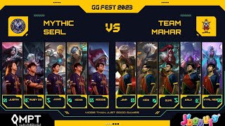 Rubydd Dyrrothနဲ့အတူ  Epic Come Backကနေပြန်လည်ရိုက်ပြလိုက်တဲ့ Mythic Seal Vs Team Mahar Game 1 (BO2)