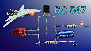 BC547 Transistor Hacks: Make a Stunning Airplane Strobe Light in Minutes