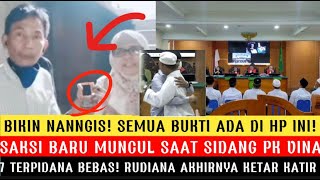 AKHIRNYA SAKSI KUNCI BERNYANYI DI SIDANG PK! TERUNGKAP BUKTI BARU DALAM PESIDANGAN! KASUS VINA!