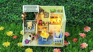 Beautiful Handmade Dollhouse for Girls~DIY Miniature Dollhouse Rooms~DIY Wooden Dollhouse Crafts