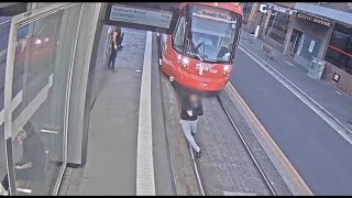 Newcastle light rail near misses - Rail Safety Week 2023