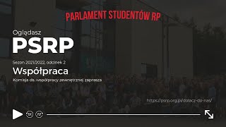 PSRP S2021/2022 E2 "Współpraca" Komisja ds. współpracy zewnętrznej