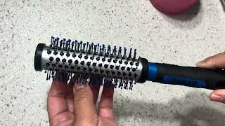 Conair Salon Results Hairbrush for Blow Out   Hair dryer round brush || Product Review