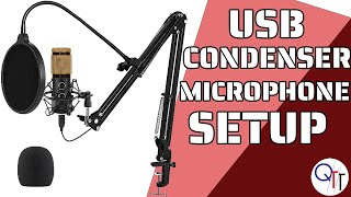 USB Condenser Microphone Unboxing