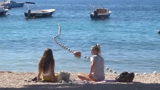 Split, girls on the beach, cozy streets of Split.