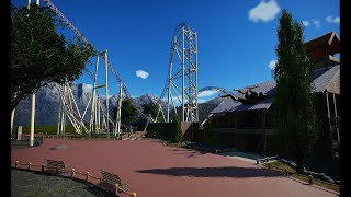 Recréation Mystic Walibi Rhône-Alpes - Planet Coaster