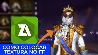 COMO COLOCAR TEXTURA NO FREE FIRE NOVA ATUALIZAÇÃO 2024 (COMO COLOCAR TEXTURA NO FF) PASSO A PASSO