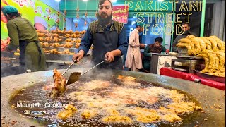 50 Years Old Tawa Fish Fry Point | Amroz Peshawari Fish Point - Rawalpindi | Pakistani Street Food |