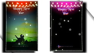 happy new year 2021,new avee player template download link