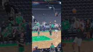 Tatum shot before the game