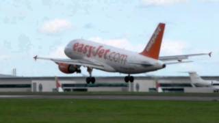 Lisbon: A319-111HB-JZT easJet Airlines landing from BSL (Basel-Switzerland)