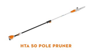 STIHL HTA 50 Cordless Pole Pruner | Battery-Powered Pole Pruner | STIHL AK System | STIHL GB