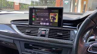 Audi RS6 Avant 2016 - Apple CarPlay Upgrade - TTW Installations