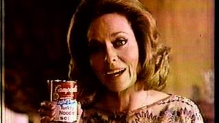 Campbell's soup commercial  Lee Meriwether 1980