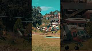 Nepal Army MI-17 Helicopter (NA-038) at Dhulikhel Hospital