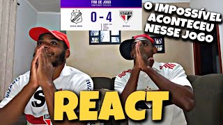 PRIMEIRA VITÓRIA DO HERNÁN CRESPO|REACT-REAÇÃO INTER DE LIMEIRA 0X4 SAO PAULO!!