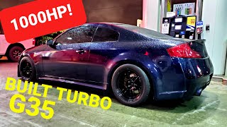 BUILDING A 1000HP INFINITI G35 - IT RUNS!!!!!