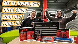 YOUR CHANCE TO WIN A SHARE IN OVER $1000 WORTH OF TOOLS!! Our 10,000 Subscriber Giveaway!