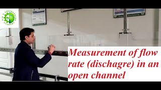 How to measure flow rate in an open channel | Open channel flow