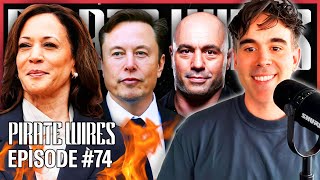 Kamala Struggles on Fox, Elon & SpaceX Landing Rockets, Joe Rogan, Migrant Crime & Pirate Idol