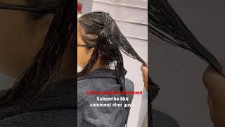 Colour protector treatment process #hairbysanask #shortyoutube #newvideo #status #shorts ￼ #viral