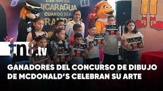 McDonald’s destaca el talento de 13 pequeños artistas en su concurso de dibujo