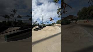 Couple quick hits at Kihei skatepark #skateboardingisfun #skate